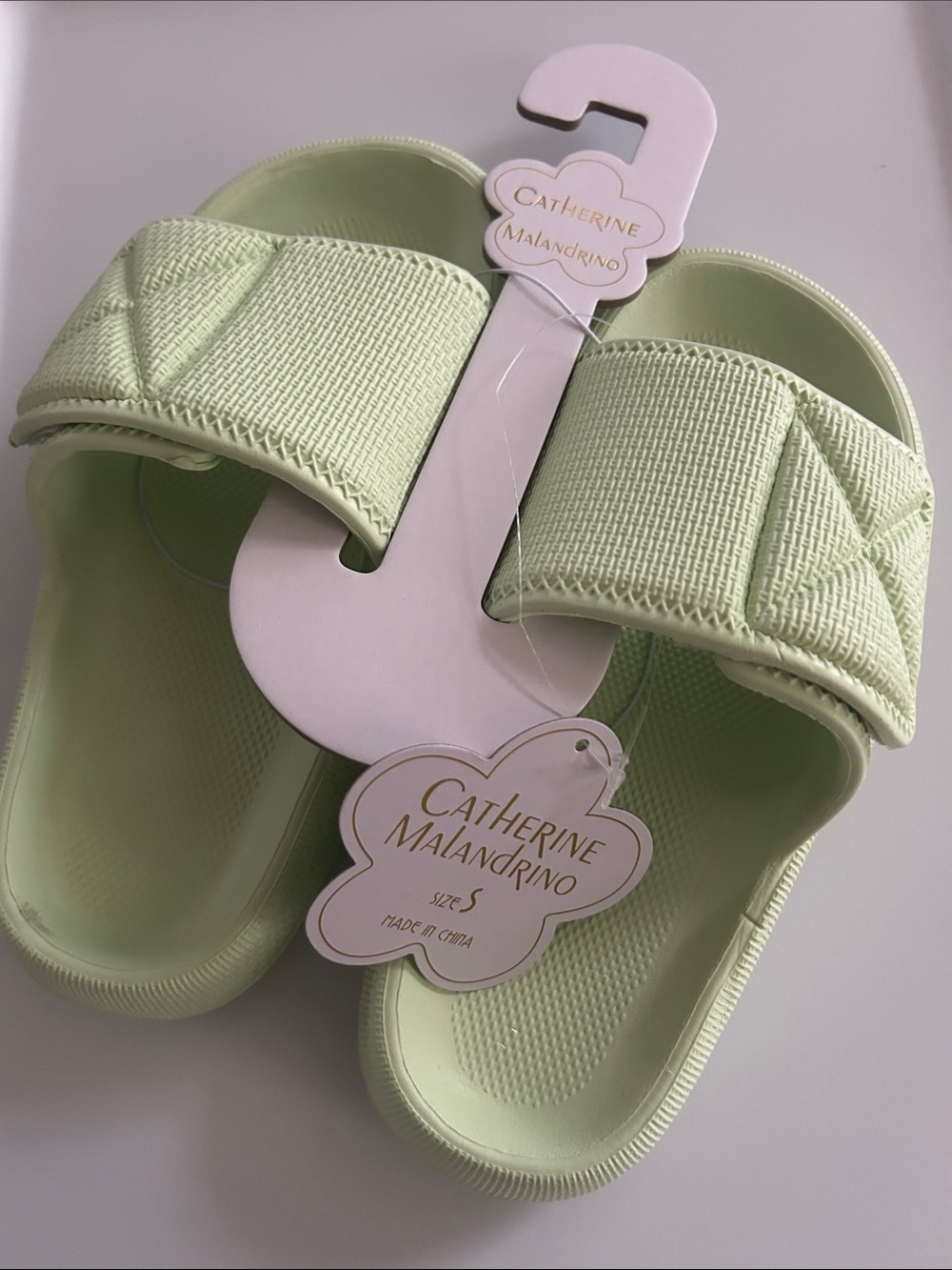 Catherine Melandrino Slippers Size S (5-6) / 36 NWT